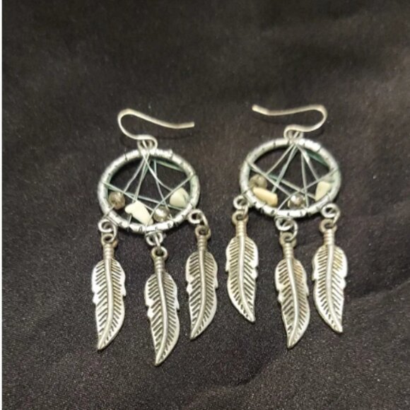 DREAM CATCHER EARRINGS - Picture 1 of 5